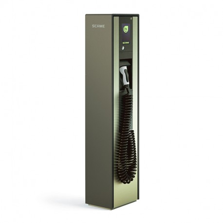 205.B52-SS SCAME COLUMN BE-B 2 CONNECT. T2 7.4kW LCD NET