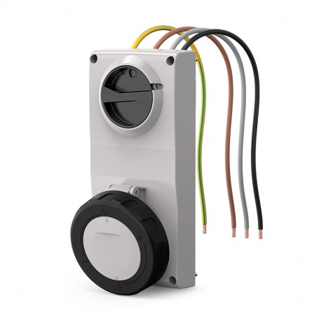 407.16867 SCAME BASE ENC. Mec. 16A 3P+T 5h IP66/IP67/IP69