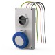 407.6374 SCAME ENC BASE. Mec. 63A 3P+T 9h IP66/IP67/IP69
