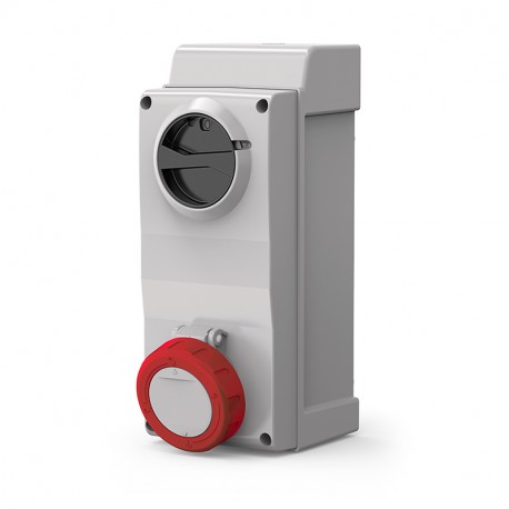 507.1678 SCAME ENC BASE. Mec. 16A 2P+T 9h IP66/IP67/IP69