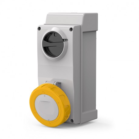 507.3272 SCAME BASE ENC. Mec. 32A 3P+T 4h IP66/IP67/IP69