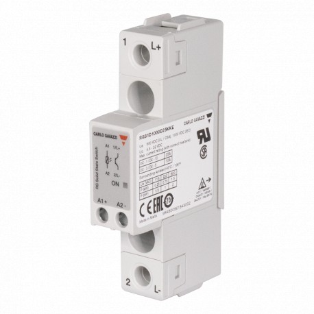RGS1D1000D15KKE CARLO GAVAZZI System: Panel Mount, Current rating category: 15 ADC, Rated voltage: 1000 VDC,..