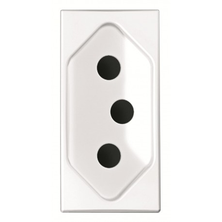 2CLA213600N1104 N2136 BL NIESSEN Socket 2P+T 10A 1M antich. BL