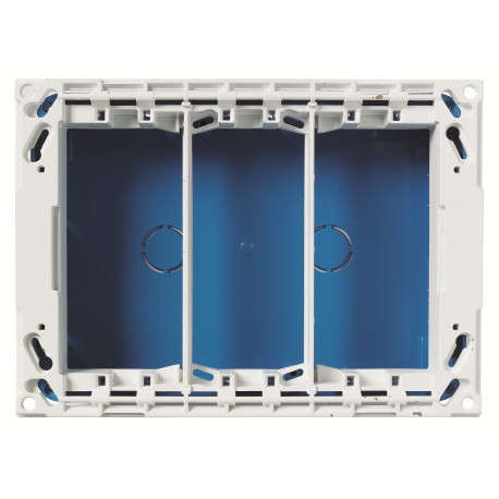 2CLA109300T1001 T1093 NIESSEN Caja empotrar 3 columnas