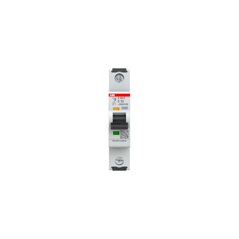 Disjoncteur ABB S201L C10 1P 4,5KA - Protection Circuit électrique 10A
