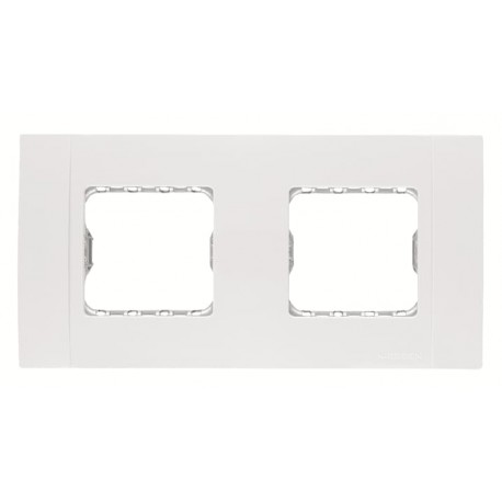2772.1 BA NIESSEN PLACA 2 VENT. HORI. SIN GARRAS