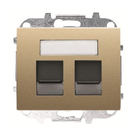 2CLA841820A1701 8418.2 AR NIESSEN TAPA 2 CONECTOR CON PERSIANA