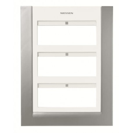 T1273 NIESSEN T1273 Abdeckplatte Kasten 18 Module
