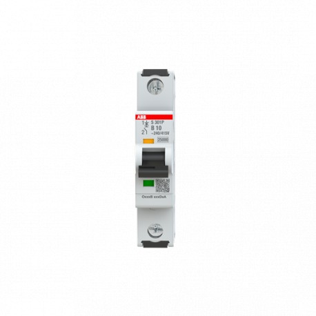 2CDS381001R0105 ABB S301P-B10 1p 10A B 25kA
