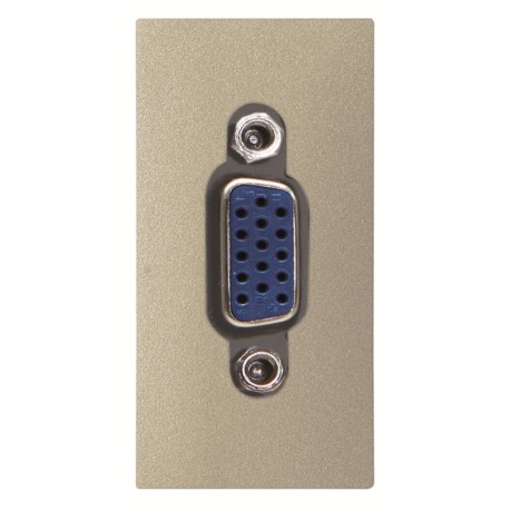 2CLA215550N1901 N2155.5 CV NIESSEN Toma VDI VGA conexión con tornillo CV