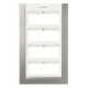 T1274 NIESSEN PLACA EMBELLECEDORA 24 MODULOS