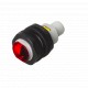 PA18CAD04PAM1WS CARLO GAVAZZI ÂMBITO M18 BOX 200 ... 400 milímetros M12 LIGAÇÃO PNP DC DC OUTPUT material pl..