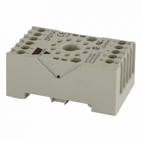 ZPD11A CARLO GAVAZZI parâmetros de função selecionada para relés PCB tipo de conexão Terminais de parafuso D..