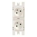 2CLA108700T1001 T1087 BL NIESSEN T1087 BL Socket sortie française