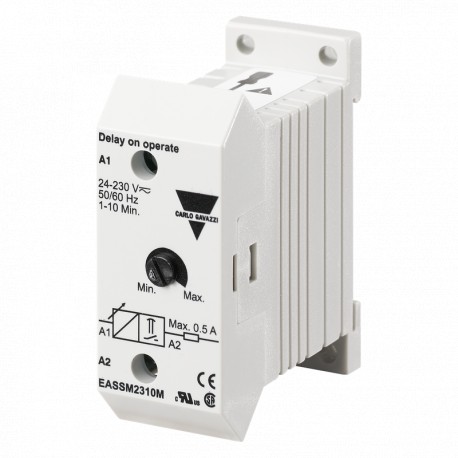 EASSM231M CARLO GAVAZZI ФУНКЦИЯ выбраны параметры задержки Выходной сигнал статического подключения Другие в..