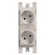 2CLA108800T1301 T1088 PL NIESSEN B. enchufe schuko doble PL