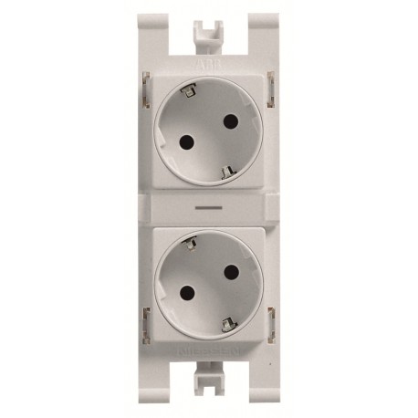 2CLA108800T1301 T1088 PL NIESSEN B. fiche schuko double PL