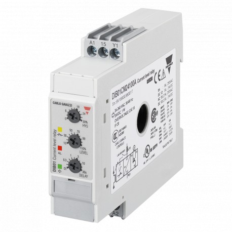 DIB01CM24100A CARLO GAVAZZI Exibido comando de intensidade variável 1fase AC / DC Outros 22,5 mm Dimensões f..