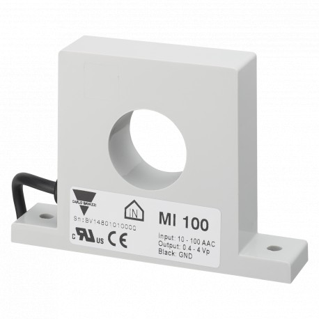 MI500 CARLO GAVAZZI Selected parameters PRIMARY CURRENT VALUE 5 A SECONDARY CURRENT / OUTPUT SIGNAL 4 Vp Oth..