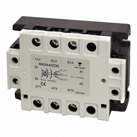 RR2A48D220 CARLO GAVAZZI SYSTEM Motor Reversing LOAD Phase 3 HOUSING WIDTH 45mm to 90mm MOTOR RATING Up to 3..