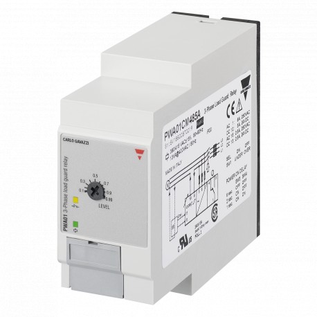 PWA01CM235A CARLO GAVAZZI SETPOINT 1 Apresentado variável de controle de potência ajustável e fator de potên..
