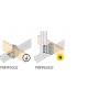 PBRP0002 ABB Supports for earth fixation, 2 pcs.