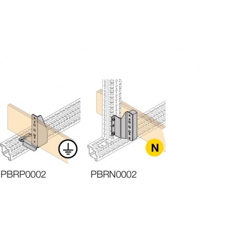 PBRP0002 ABB Supports for earth fixation, 2 pcs.