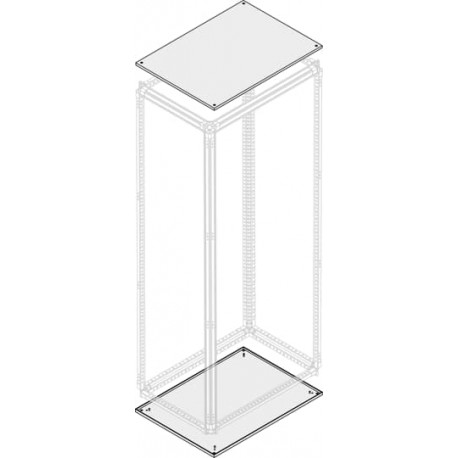 PTBB1250 ABB Techo/Base ciego IP40, A 1250, P 500