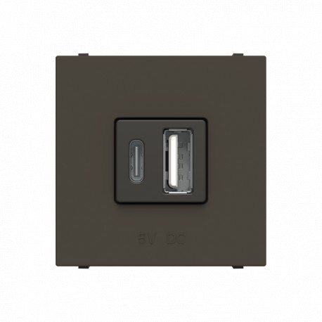 2CLA228510N1801 N2285.1 AN NIESSEN USB Typ-A + C Ladegerät 18W 230V 2M AN