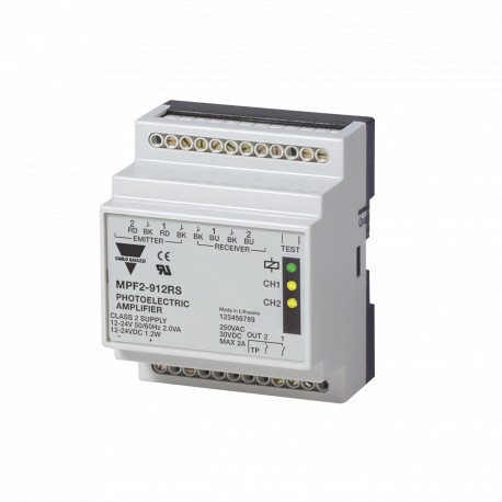 MPF2-912RS CARLO GAVAZZI Photo Amp 2Ch 12-24V Test Make