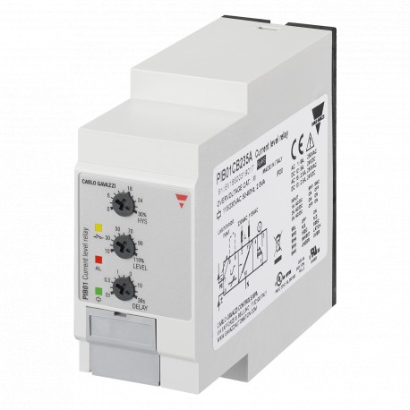 PIB01CD485MA CARLO GAVAZZI parâmetros selecionados sinal de saída 1 relé SETPOINT 1 variável de controle de ..