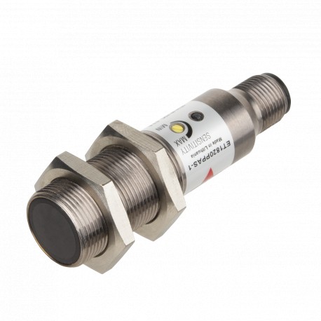 ET1820PPAS-1 CARLO GAVAZZI Paramètres sélectionnés SYSTEME Barrage BOÎTIER M18 PLAGE DE DETECTION 6 ... 20 m..