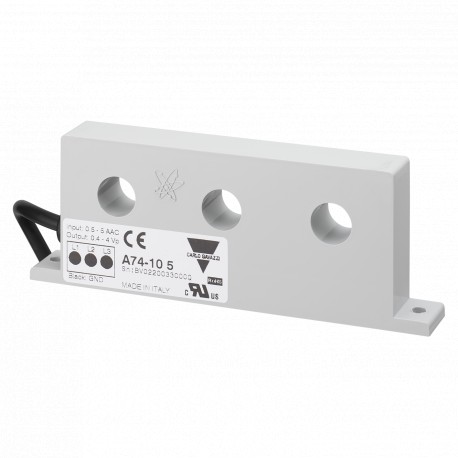 A74-1020 CARLO GAVAZZI Selected parametri valore di intensità INTENSITA PRIMARIA SECONDARIA 20 A / SISTEMA S..