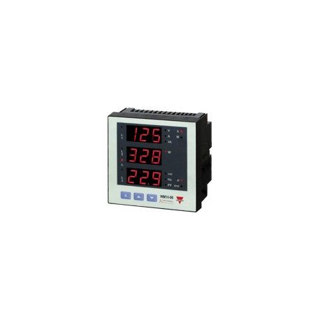 WM1496AV53HR2S1AX CARLO GAVAZZI FUNÇÃO parâmetros selecionados Analisadores de Energia Painel de força Monta..