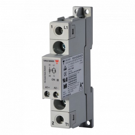 RGS1A23D50KKEDIN CARLO GAVAZZI Selected parameters SYSTEM DIN-rail Mount CURRENT RATING CATEGORY 11 25 AAC R..
