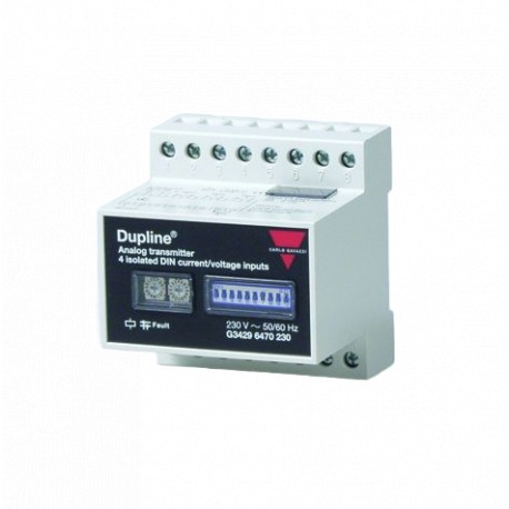 G34296470800 CARLO GAVAZZI sinal de E / S analógica CC TIPO DIN outro módulo Tipo de entrada Módulo BOX H4 (..