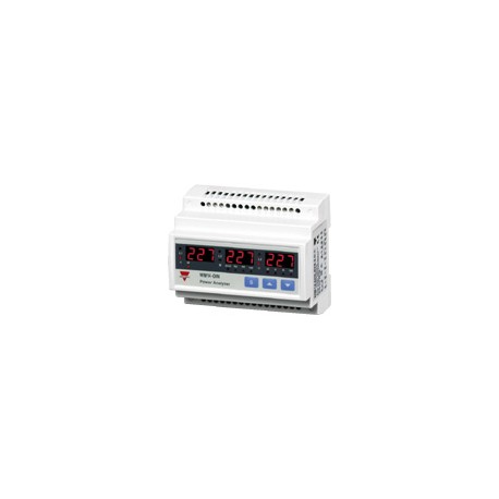 WM14DINAV53AS CARLO GAVAZZI Função selecionada parâmetros de potência analisadores DIN 24VAC ferroviário POT..