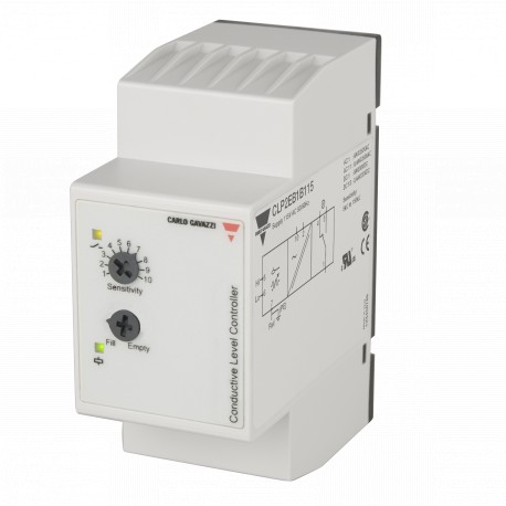 CLP2EB1B115 CARLO GAVAZZI Paramètres sélectionnés SYSTEME Système FONCTION DE DETECTION Remplissage ou vidan..