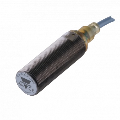 ICB18L50F08PO CARLO GAVAZZI Parâmetros de FUNÇÃO de SAÍDA NÃO MONTAR HABITAÇÃO Flush M18 FAIXA de DETECÇÃO 6..