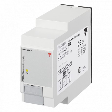PPA02CM40 CARLO GAVAZZI Paramètres sélectionnés SIGNAL DE SORTIE 1 relais POINTS DE CONSIGNE 1, fixe VARIABL..