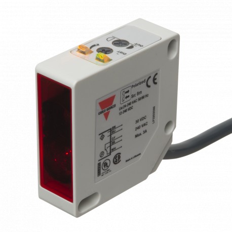 PC50CNP06RP CARLO GAVAZZI Reflexão no espelho SYSTEM parâmetros selecionado, polarizada caixa retangular SCO..