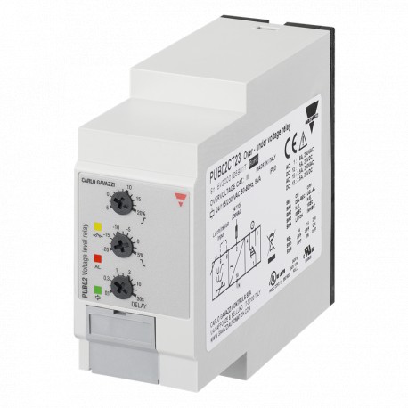 PUB02CT23 CARLO GAVAZZI Paramètres sélectionnés SIGNAL DE SORTIE 1 relais POINTS DE CONSIGNE 2, adjustable V..