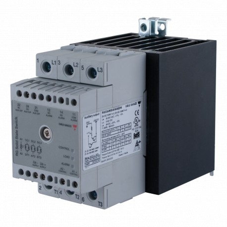 RGC3A60D30GGEAM CARLO GAVAZZI Selected parameters SYSTEM DIN-rail Mount CURRENT RATING CATEGORY 26 50 AAC RA..