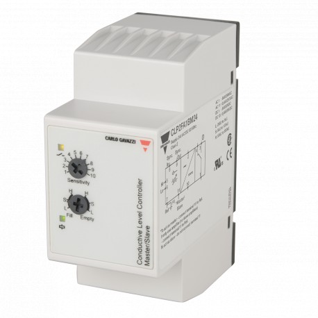 CLP2FA1BM24 CARLO GAVAZZI Retangular enchimento BOX DETECÇÃO função ou esvaziamento conexão de saída SPDT Re..