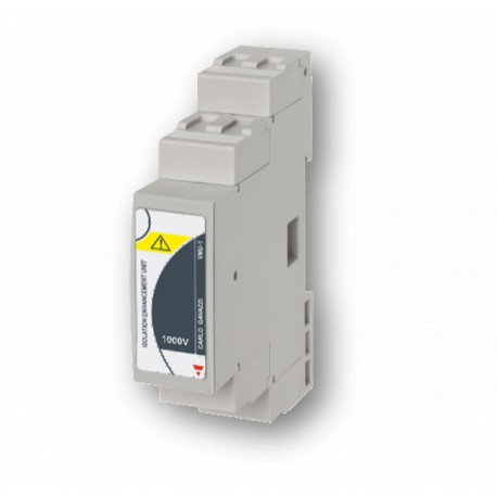VMU11000V CARLO GAVAZZI FUNÇÃO reforçada unidade de isolamento DIN PORT ferroviário ENTRADAS-SAÍDAS COMUNICA..