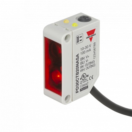 PD30CTB20NASA CARLO GAVAZZI Paramètres sélectionnés SYSTEME Suppression arrière-plan BOÎTIER rectangulaire P..