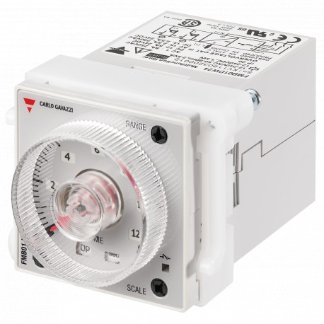 FMB01DW24 CARLO GAVAZZI Multifuncional parâmetros selecionados função de saída de sinal 2 relés de outros in..