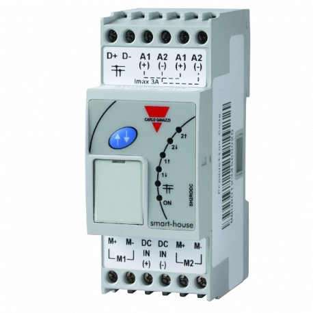 SH2RODC224 CARLO GAVAZZI Paramètres sélectionnés TYPE Roller Blind module BOÎTIER rail DIN ALIMENTATION DC A..