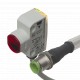 PH18CND10NAT1SA CARLO GAVAZZI SISTEMA reflexo direto BOX M18 Praça ÂMBITO 1 ... 5 m de conexão M12 Pig-tail ..