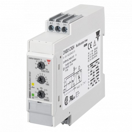 DMB01CM24 CARLO GAVAZZI Selected parameters FUNCTION Multi-function OUTPUT SIGNAL 1 relay Others INPUT RANGE..